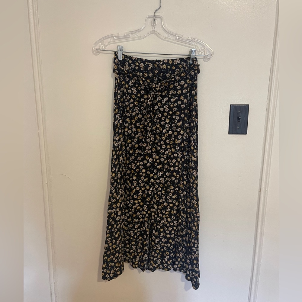 Floral Midi Skirt